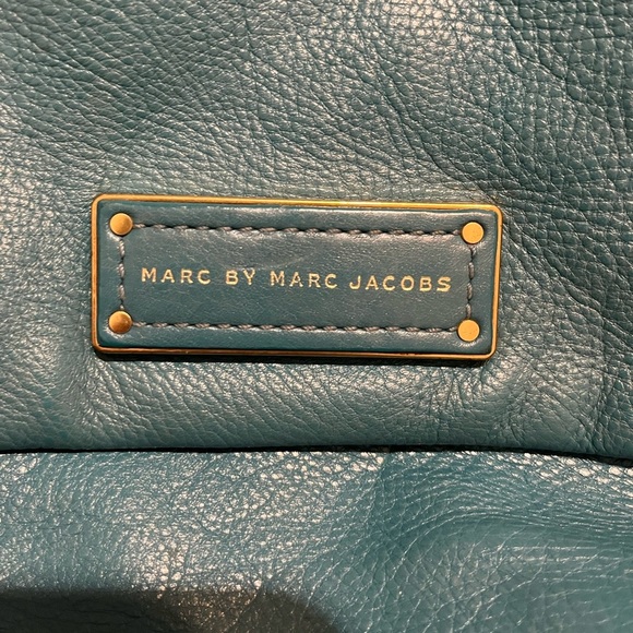 Marc by Marc Jacobs Leather Teal and Brown Women's Bag - Picture 2 of 4